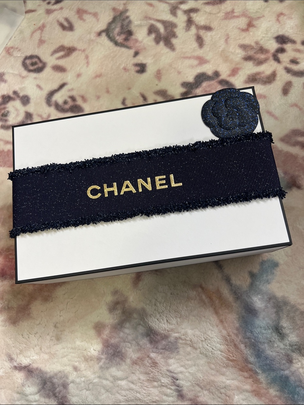 BRAND NEW Empty Chanel Gift Box with Holiday Wrapping